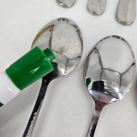 International Simplicity Flatware Dinner Spoon Knife Servers Stainless Lot 15 - Picture 6 of 9